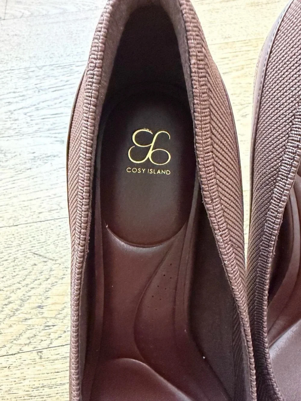 Women's Pointed Toe Brown High Heel Pumps